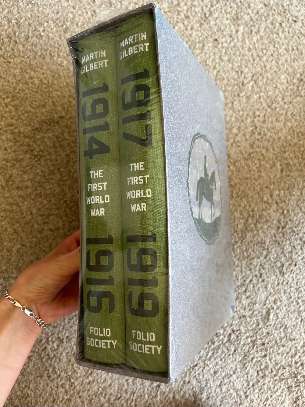 Folio Society Book Set - The First World War (1914–1919) by Martin Gilbert / New